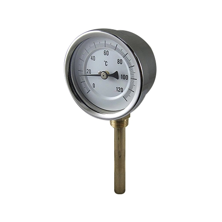 Bimetaalthermometer voor warm water