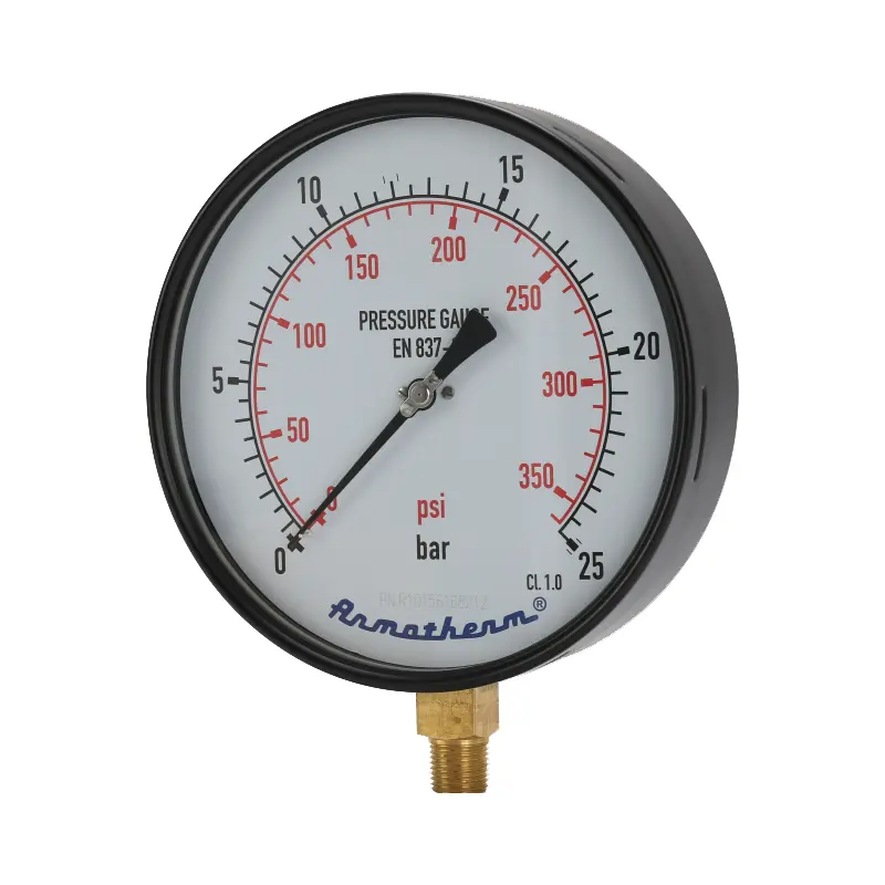 Industriële manometer voor zwaar gebruik Industriële manometer voor zwaar gebruik